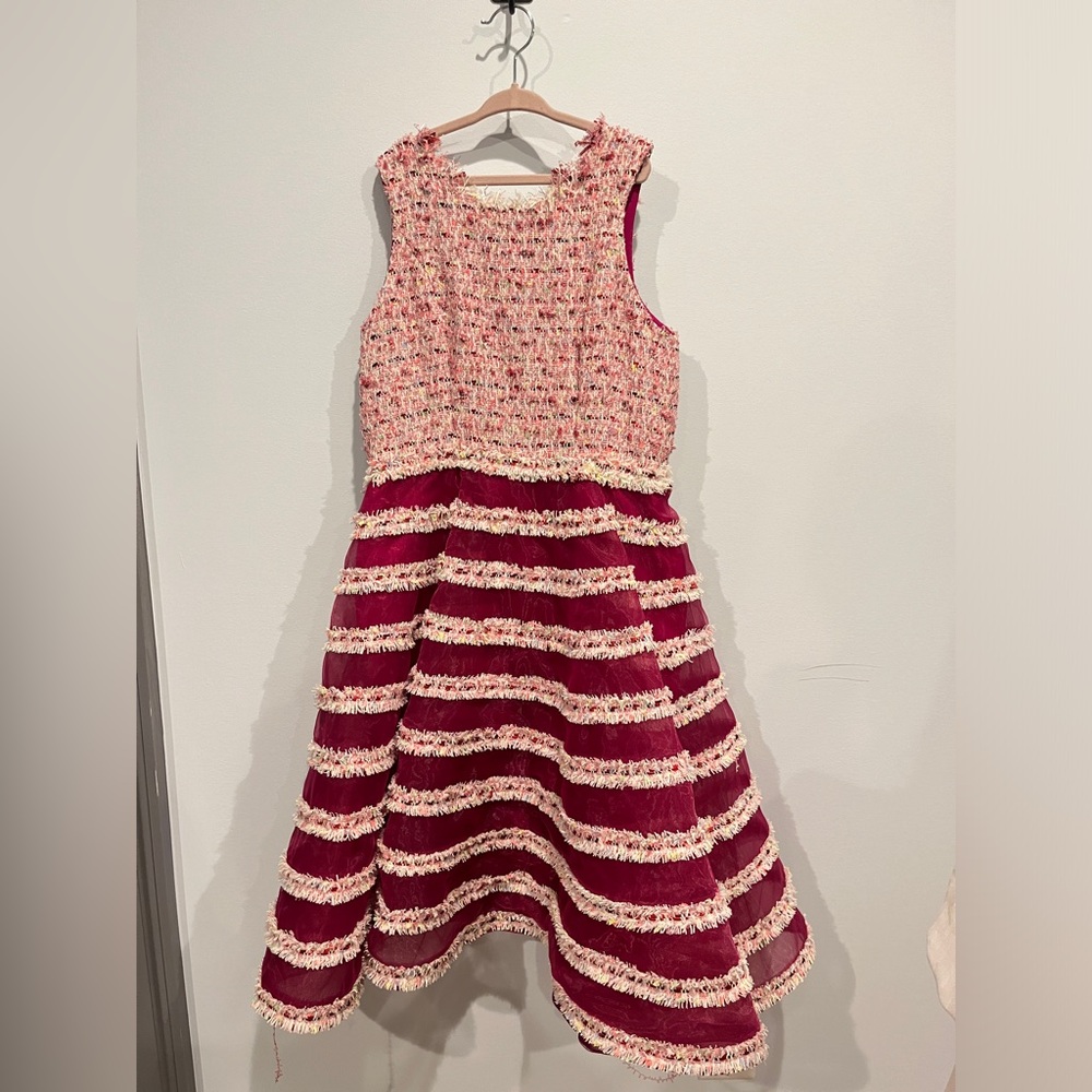 Mischa Aoki. Girl evening dress